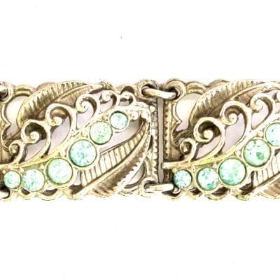 1950s Silver Aqua bracelet