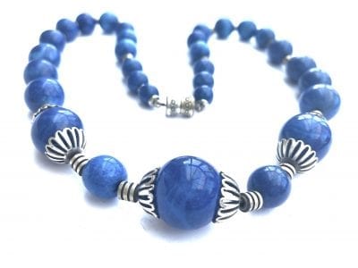 Louis Rousselet Blue Necklace