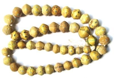 Vintage Yellow Trade Beads