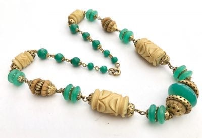 Art Deco Czech Necklace