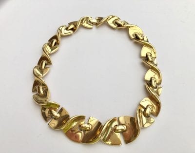 Givenchy 1980s Panel Necklace