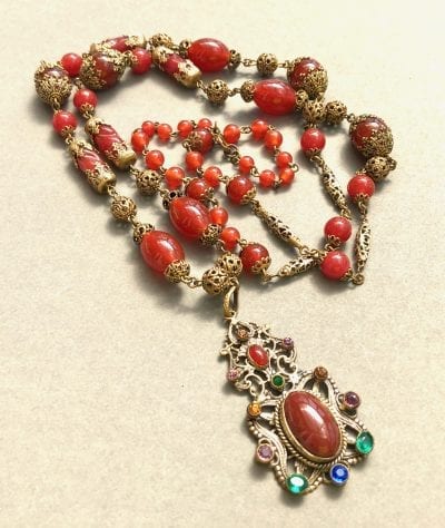 1920s Czech Neiger Necklace