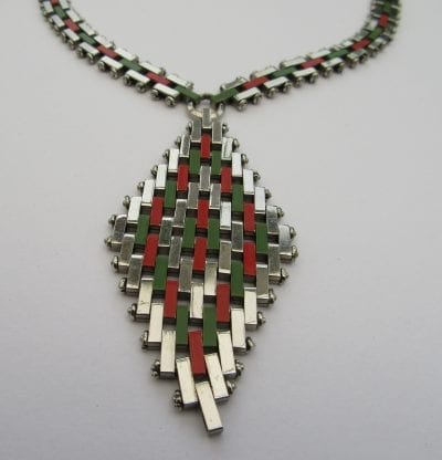 Jakob Bengel 1920s Brickwork Necklace