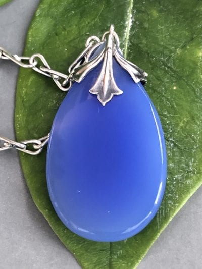 Art Nouveau Chalcedony Necklace