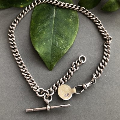 Silver Albert Watch Chain