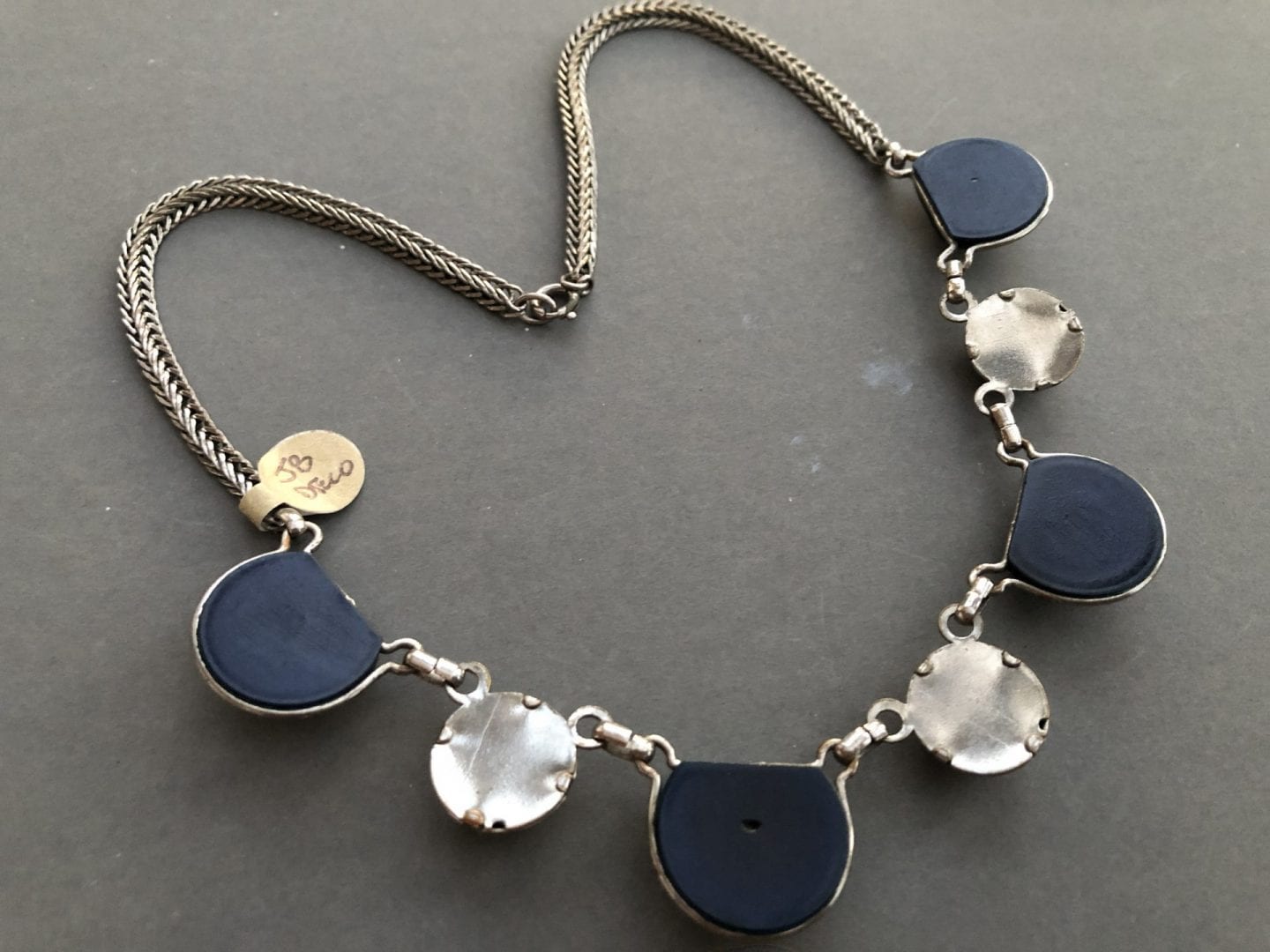 Jakob Bengel Blue Necklace - Jewels Past | Vintage Costume Jewellery