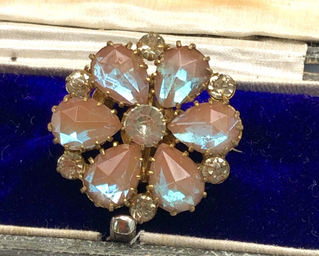 Antique Saphiret Brooch - Jewels Past | Vintage Costume Jewellery